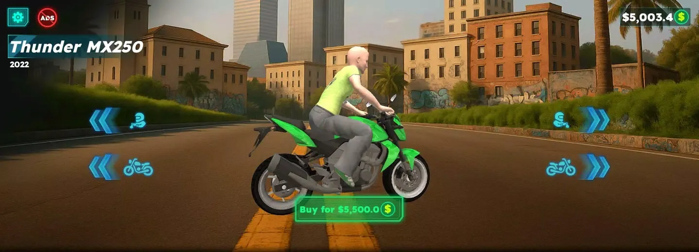 Wheelie Master: Moto Ride 3D
