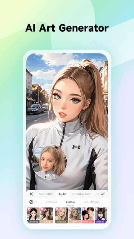 Meitu- Photo Editor & AI Art Mod