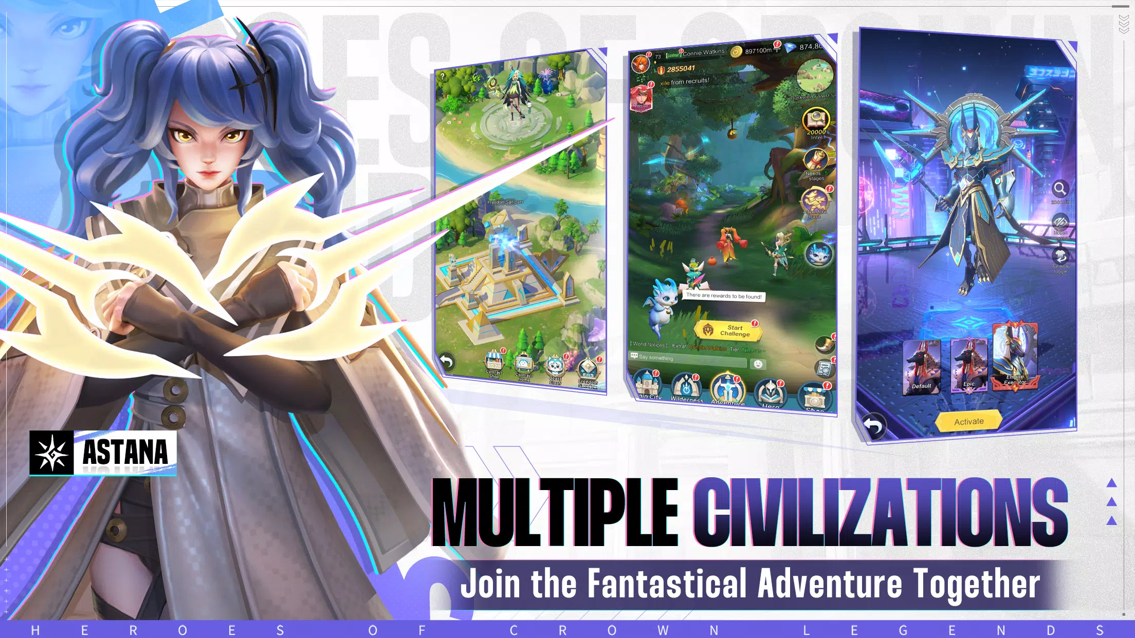 Heroes of Crown: Legends APK