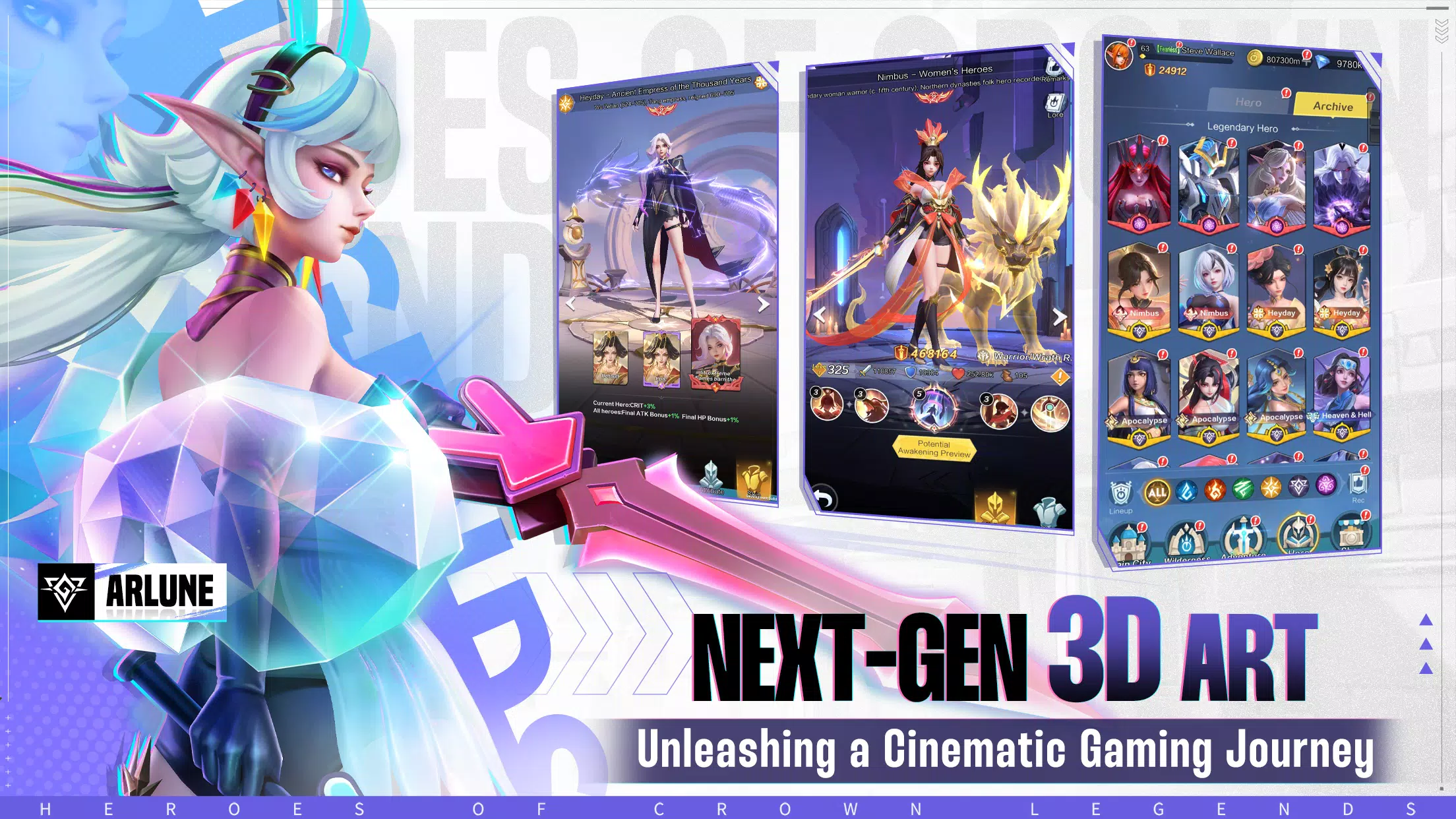 Heroes of Crown: Legends APK