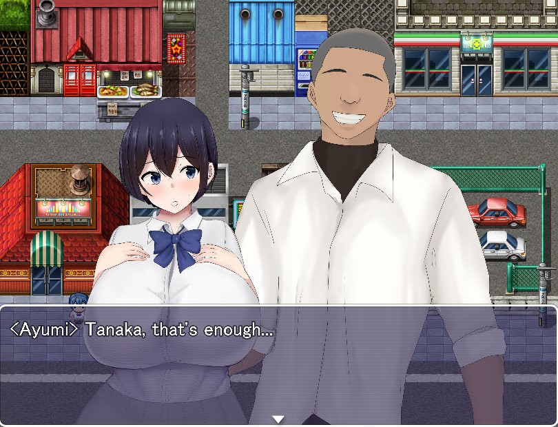 Big Breasts JK Amemiya Ayumi Returns the Favor