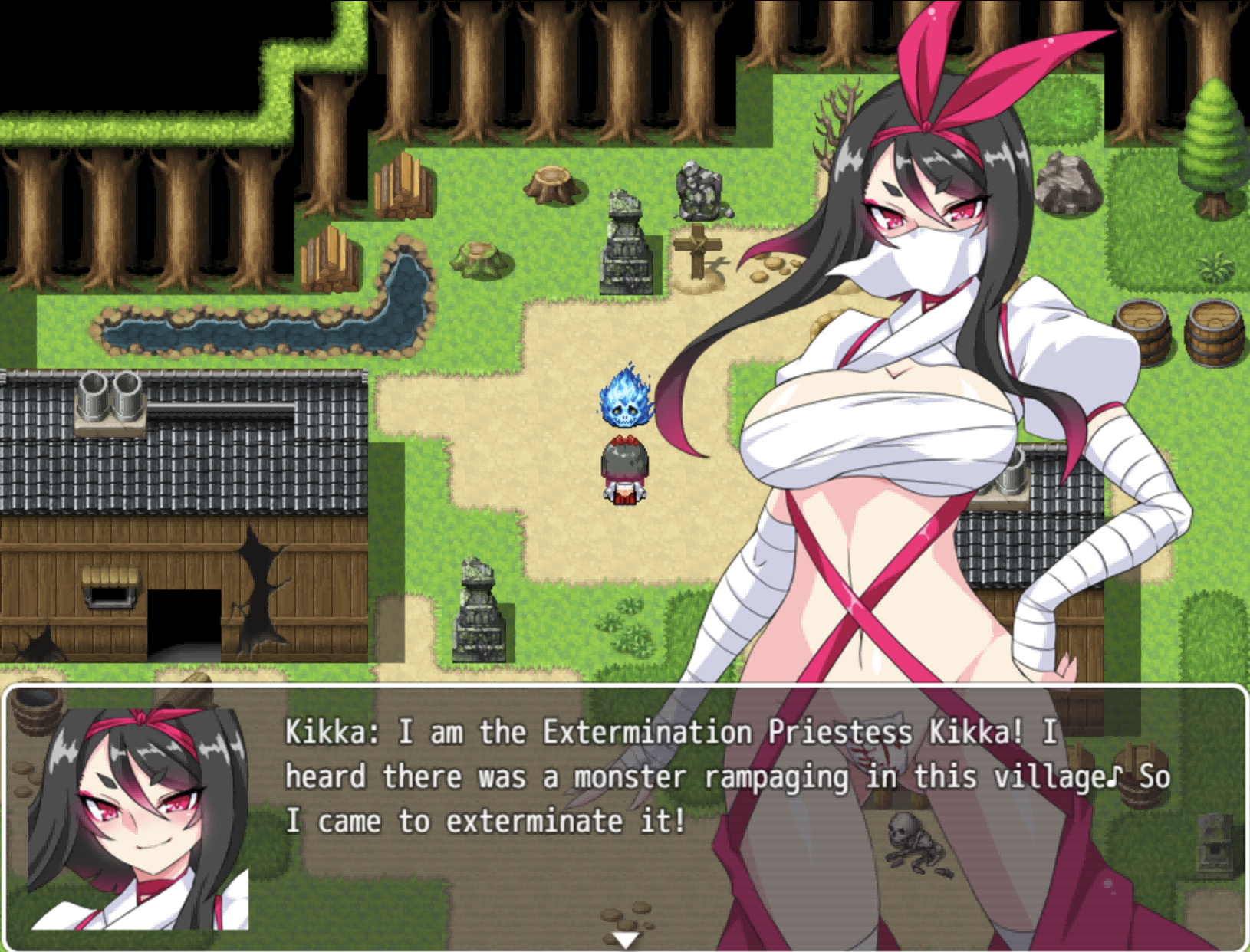Extermination Shrine Maiden Kikka
