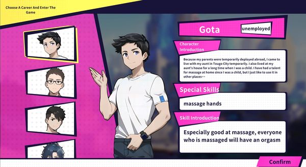 Handsome Me with 100 Girlfriends!