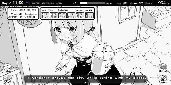 Living With Sister: Monochrome Fantasy Latest