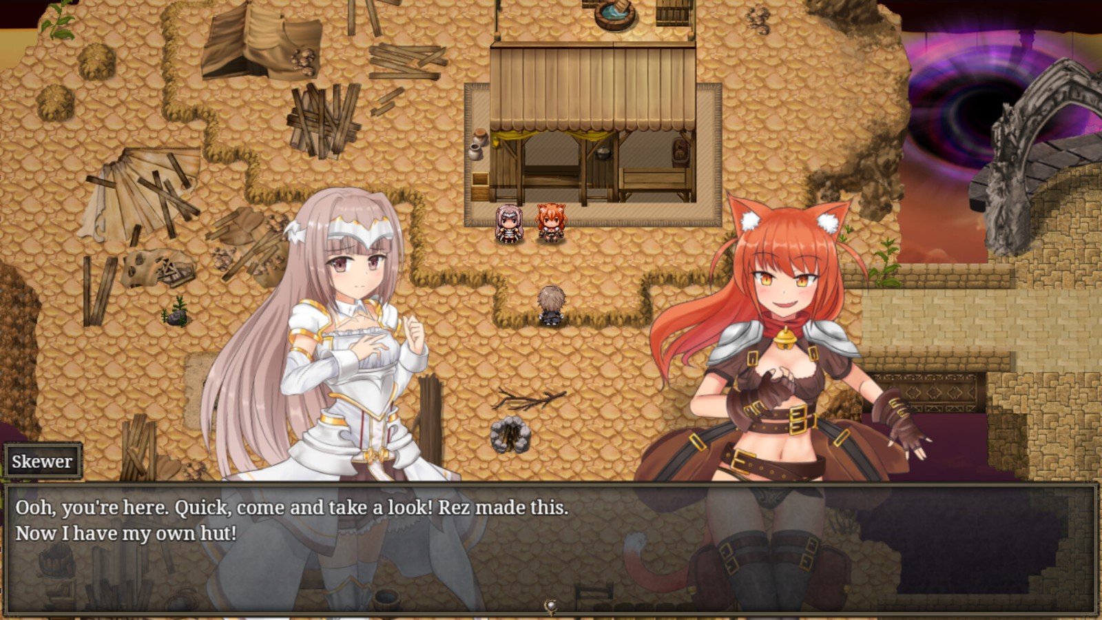 The Shimmering Horizon and Cursed Blacksmith APK