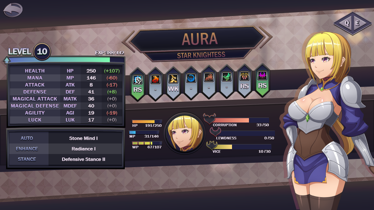 Star Knightess Aura APK