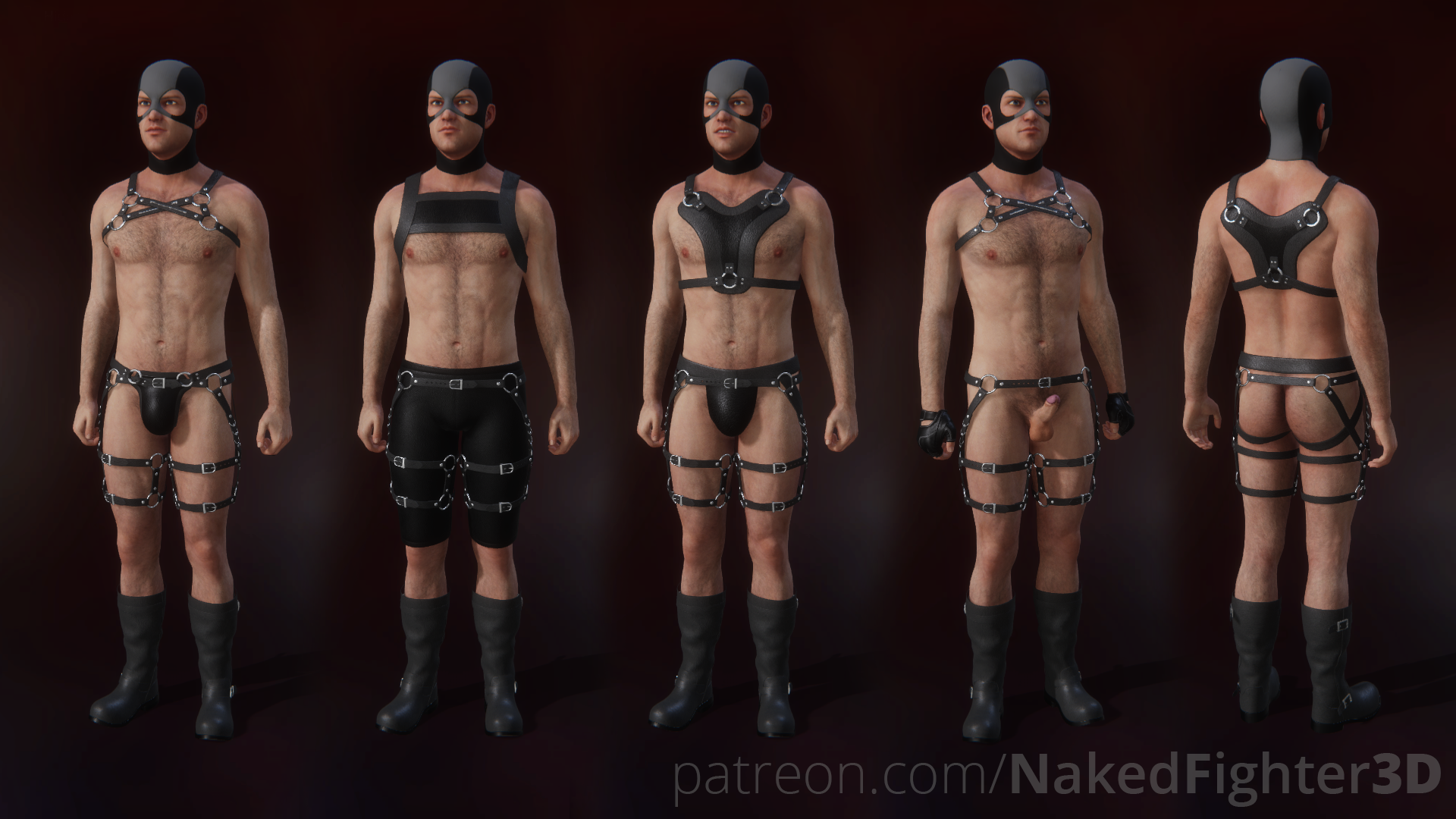 Naked Fighter 3D
