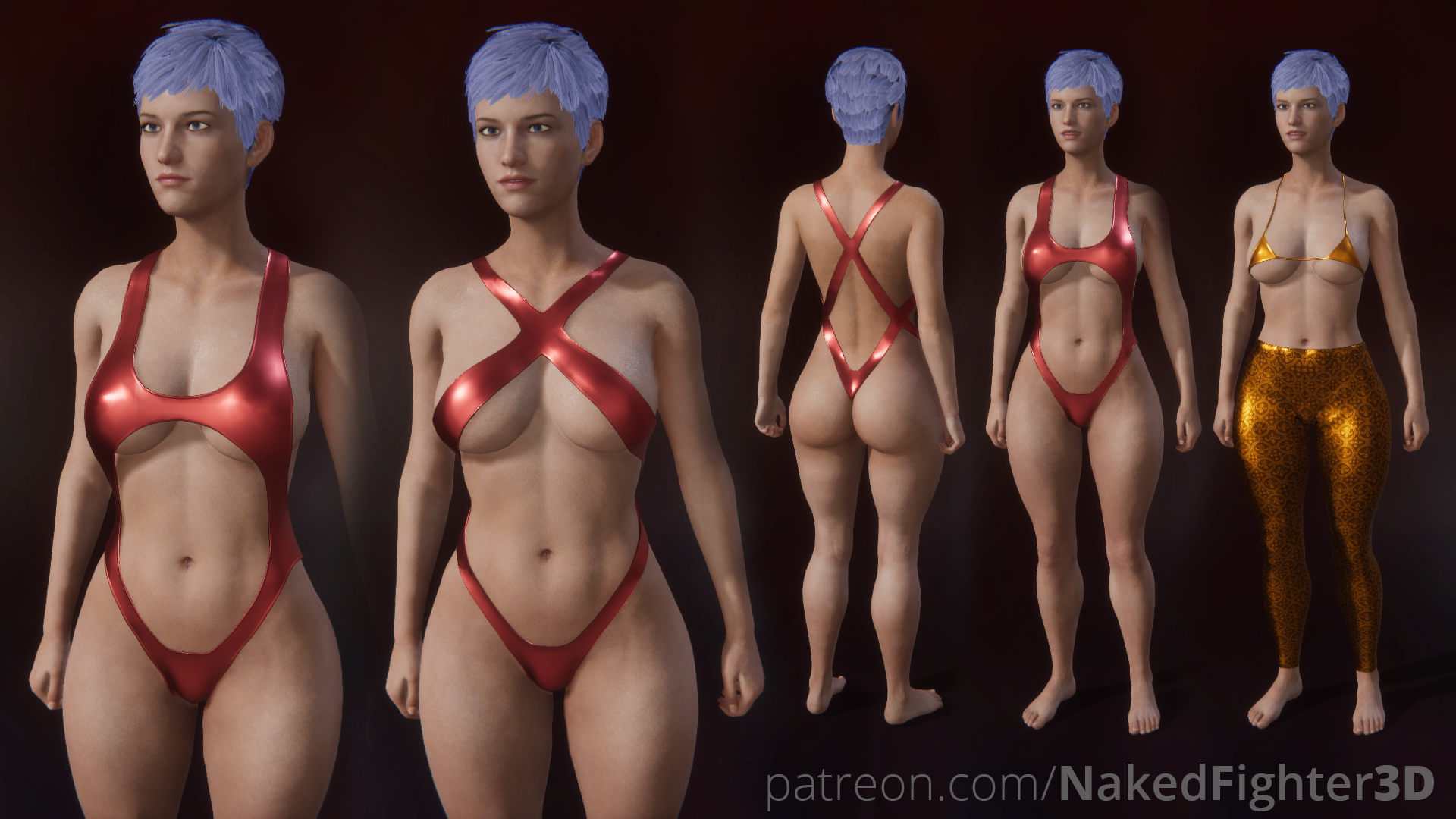 Naked Fighter 3D