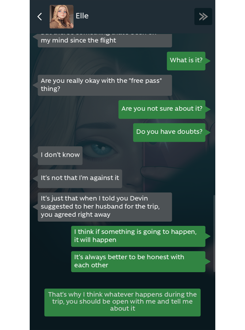 NTR Chat: My Girlfriend&#039;s Travel 0.9