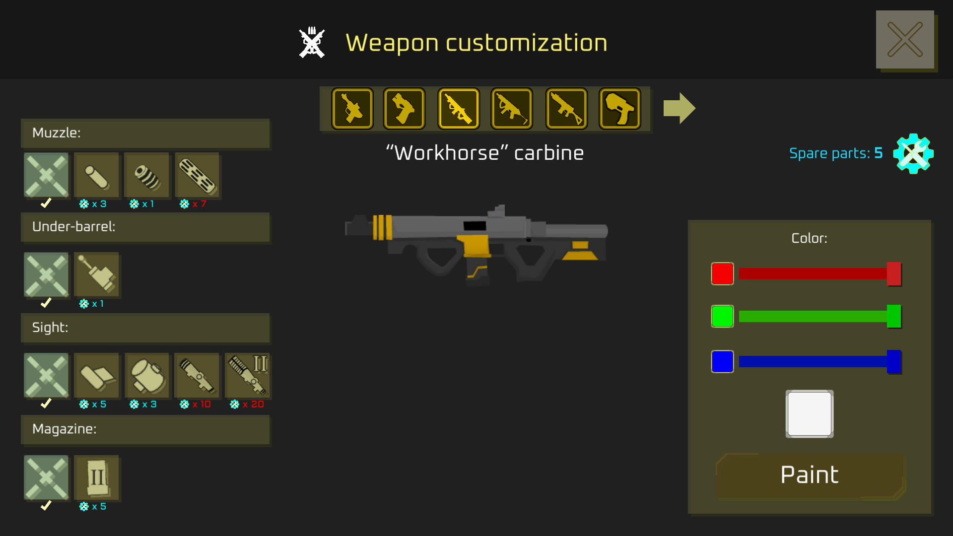 Guilty Force: Wish of the Colony 0.62