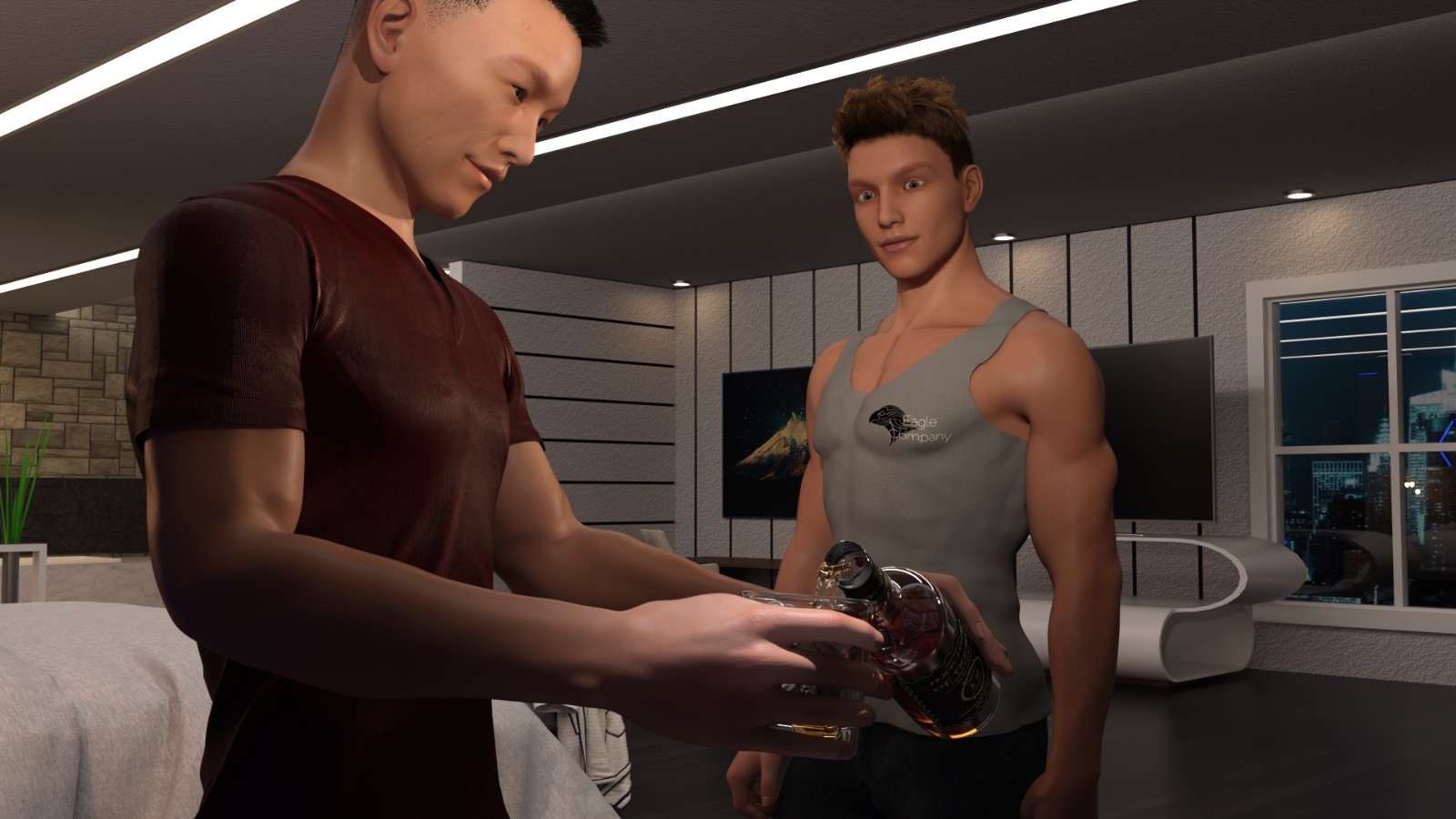 Bound by Night - A Visual Novel