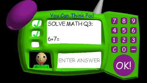 Baldi's Basics mod menu
