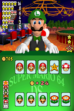 New Super Mario Bros. - Picture Poker