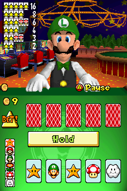 New Super Mario Bros. - Picture Poker