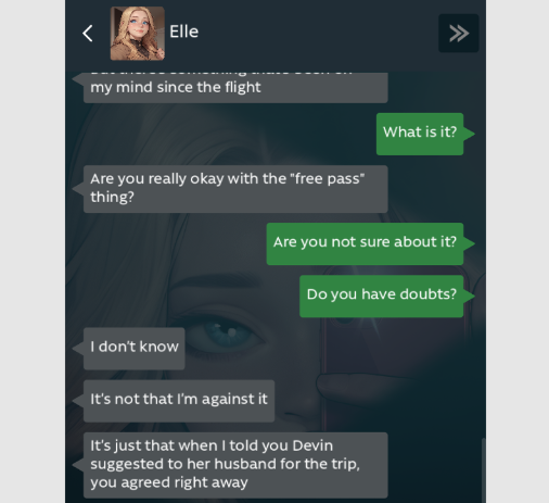 NTR Chat: My Girlfriend’s Travel