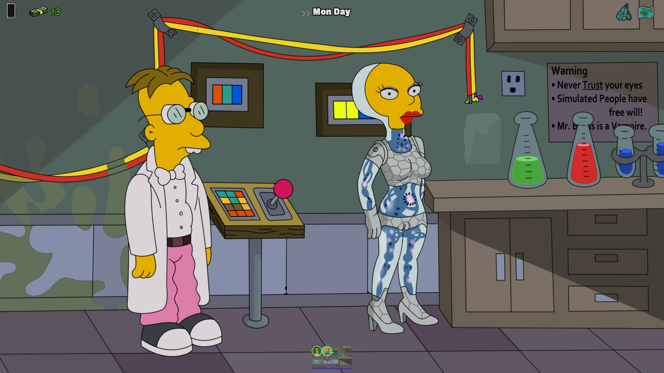 The Simpsons Dating Sim