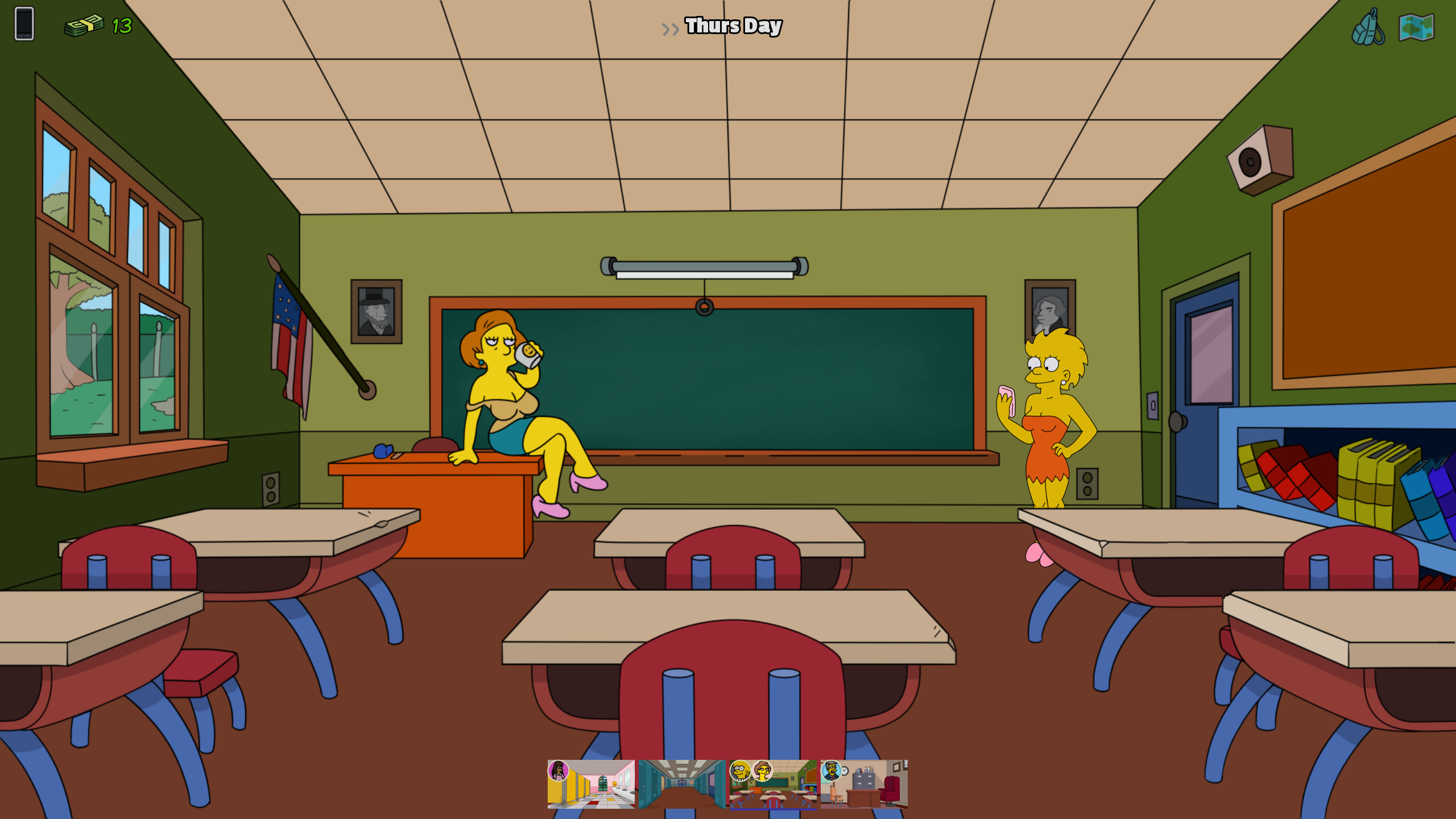 The Simpsons Dating Sim