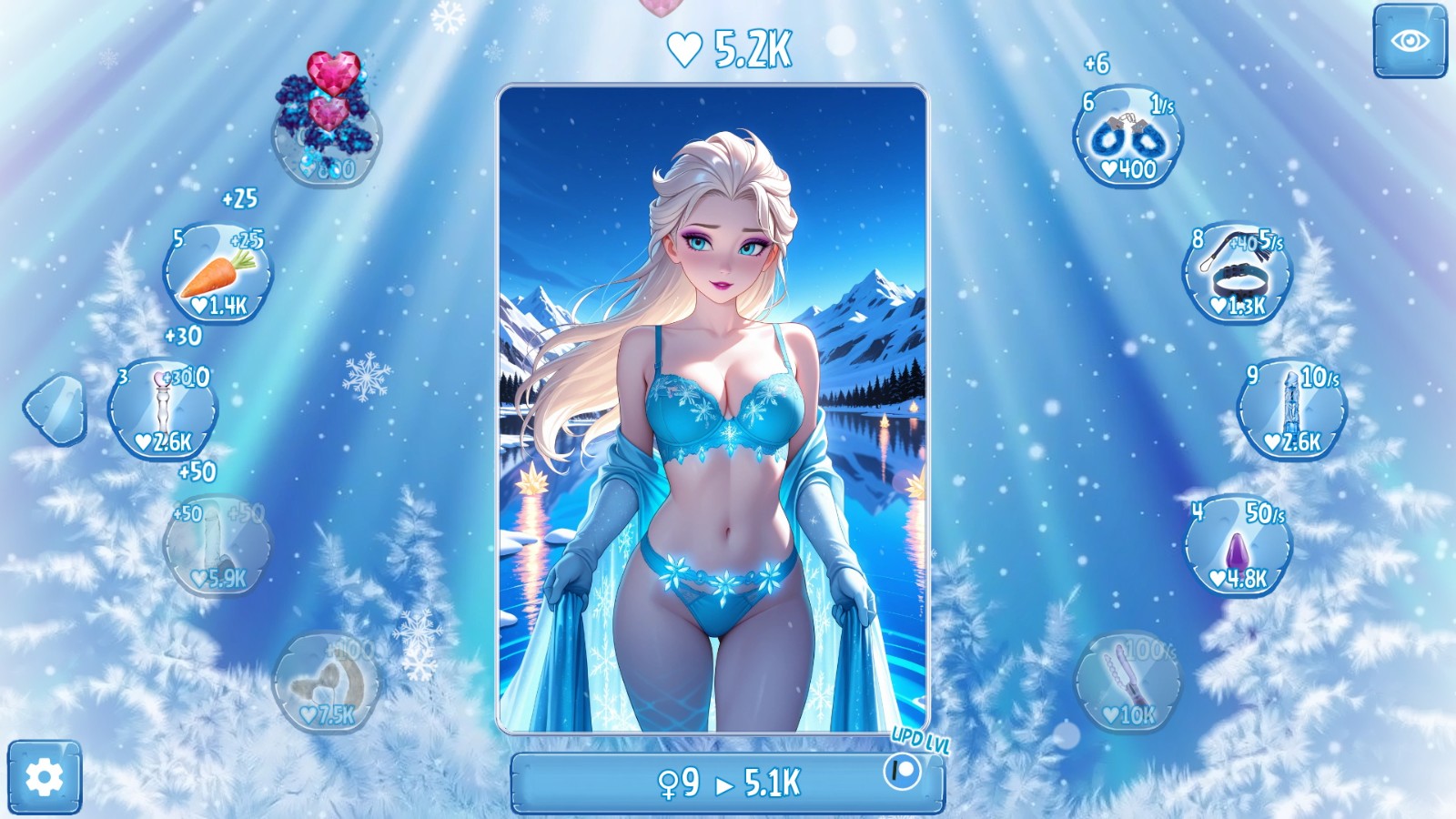 Elsa Clicker Mod