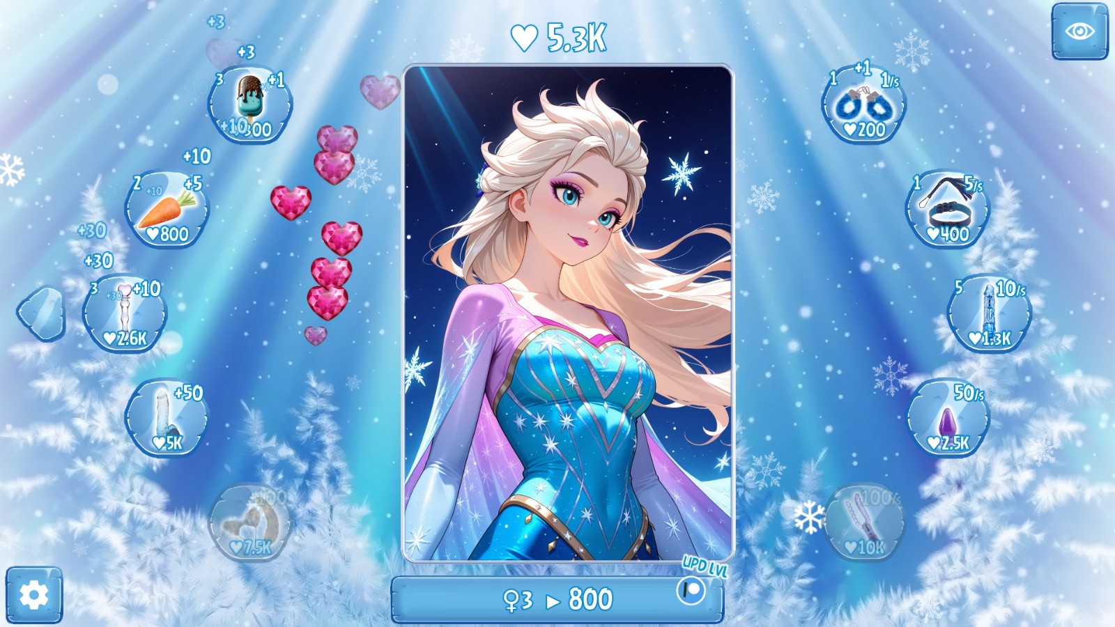 Elsa Clicker Mod