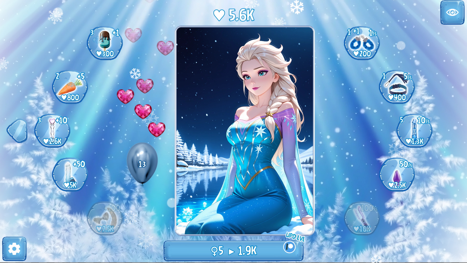 Elsa Clicker Mod