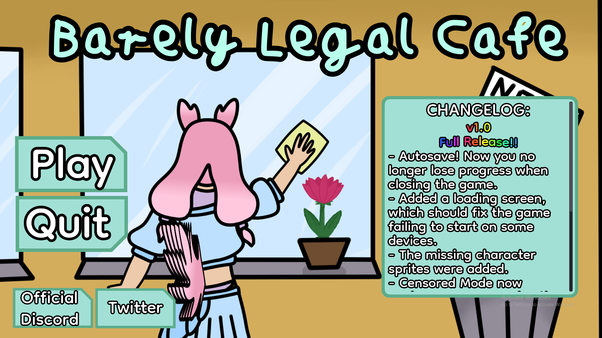 Barely Legal Cafe APK
