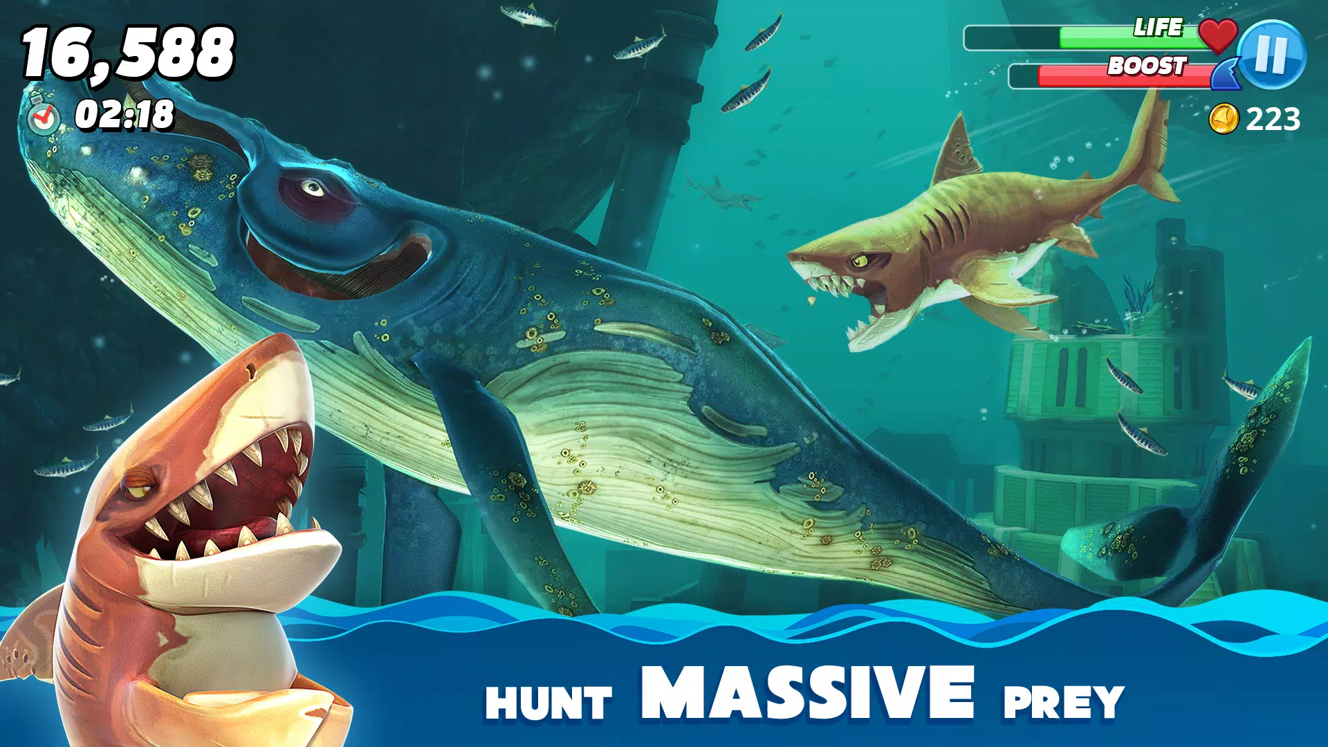 Hungry Shark World Mod Menu
