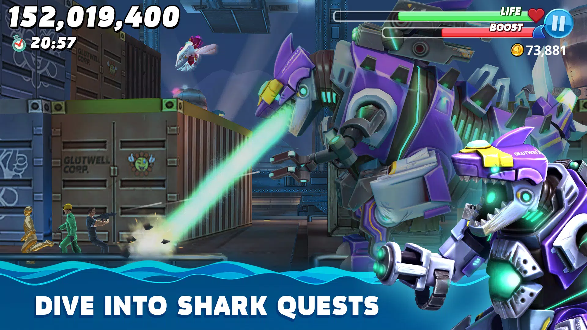 Hungry Shark World Mod Menu