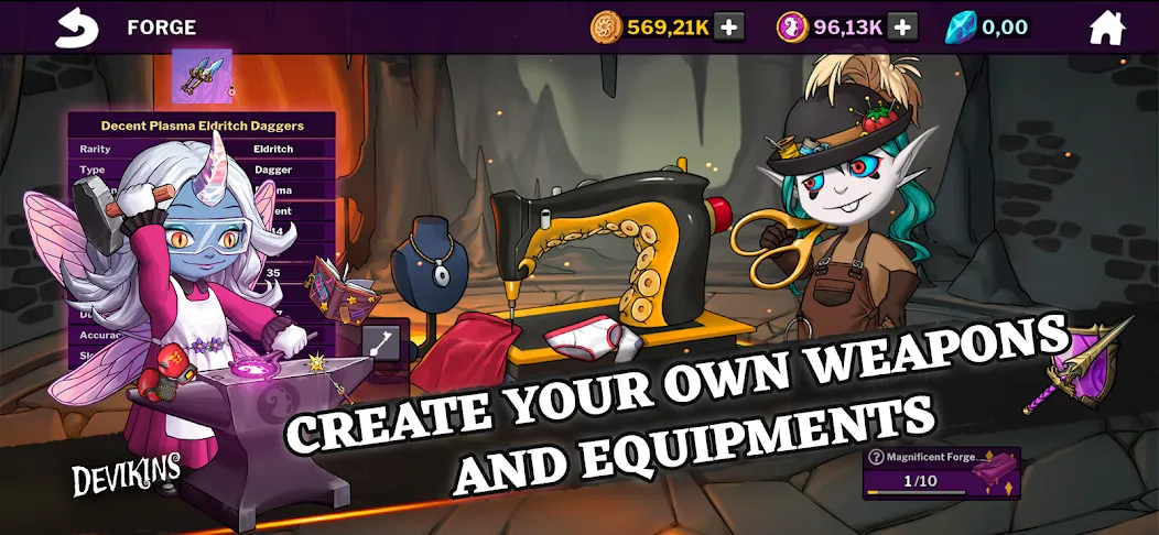 Devikins: RPG Game