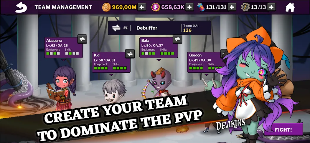 Devikins: RPG Game