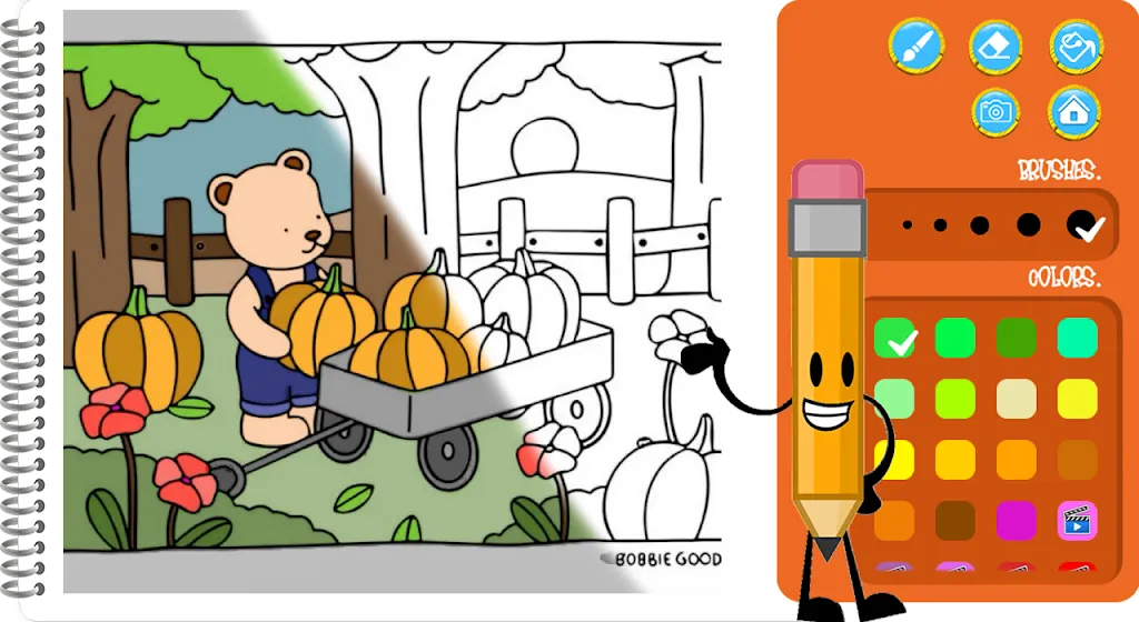 Bobbie Goods' - Coloring Book