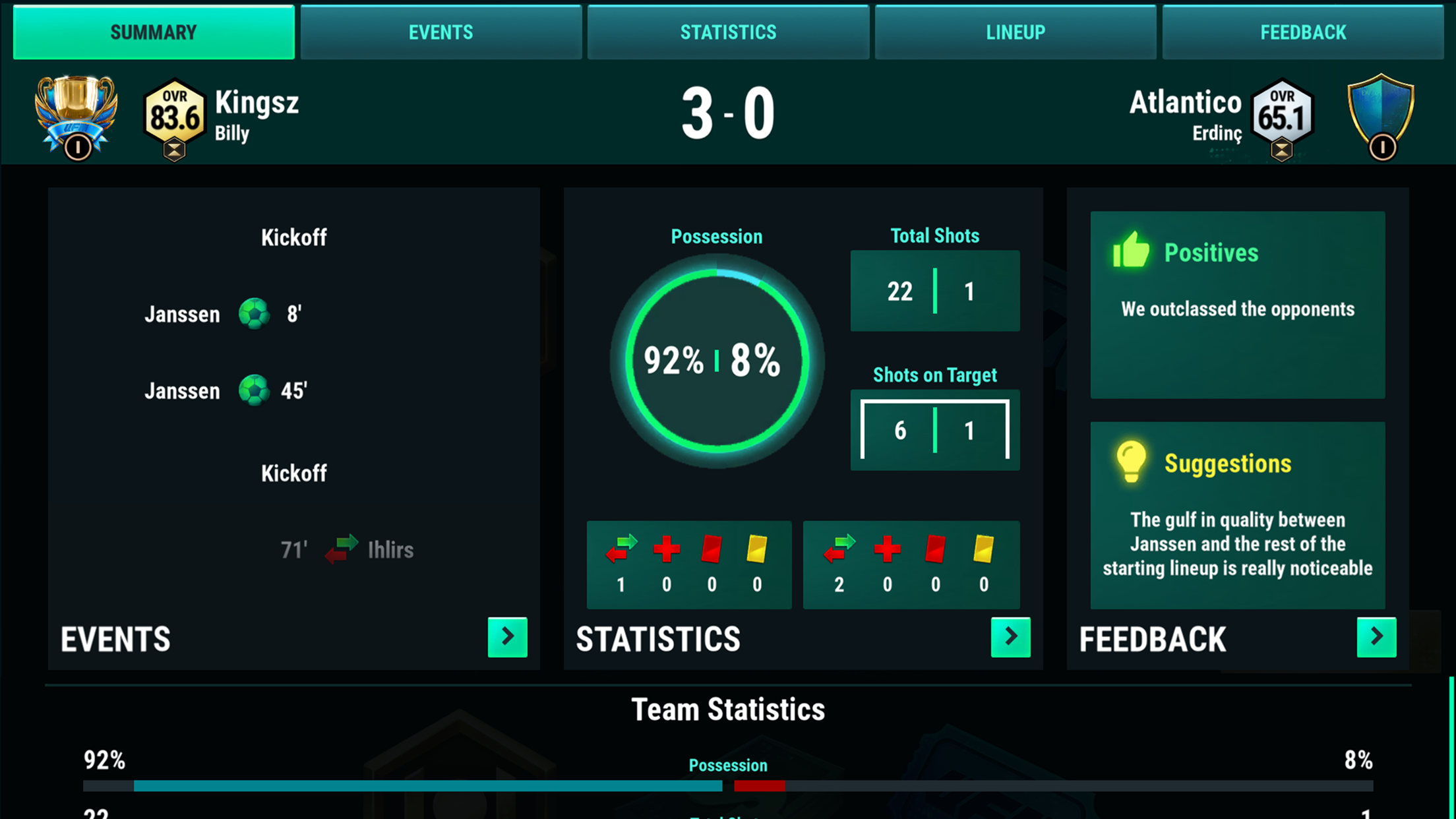 Ultimate Football Manager