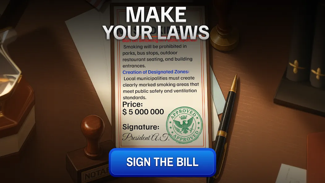 President: Simulator Game