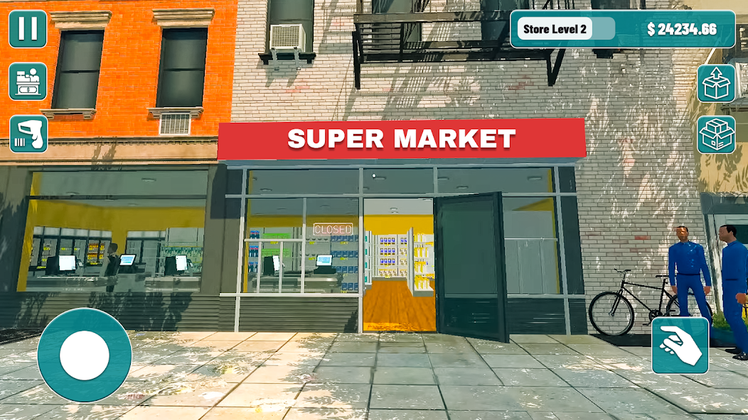 Supermarket Cashier Games 3D Mod