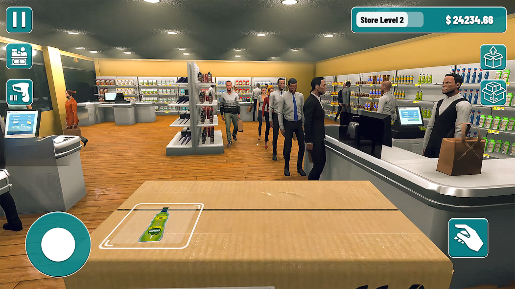 Supermarket Cashier Games 3D Mod