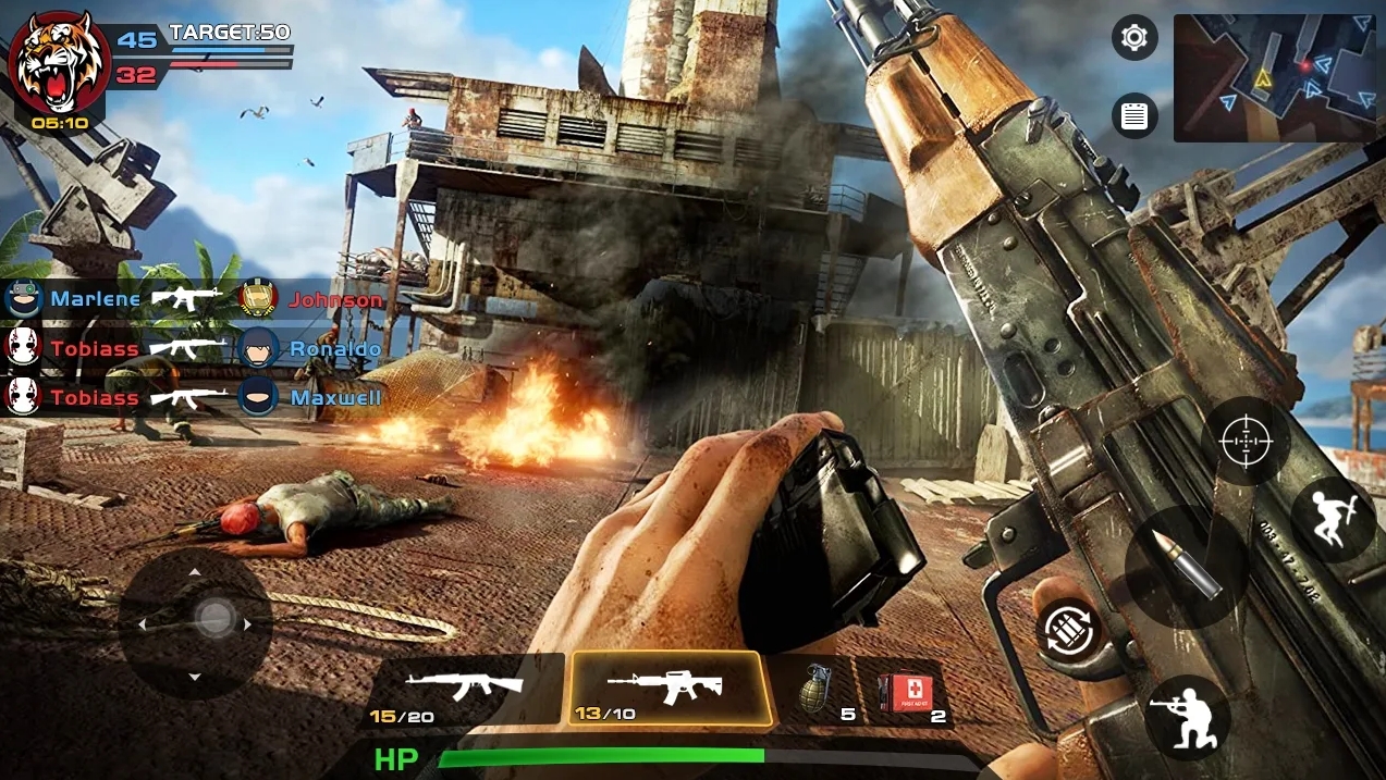 Critical strike: Gun Strike Ops