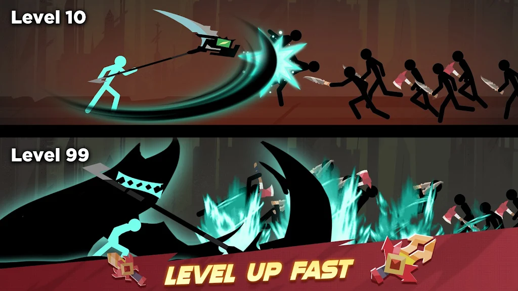 Stickman vs Monster: Idle RPG