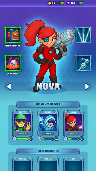 Bullet Heroes: TD RPG Shooter