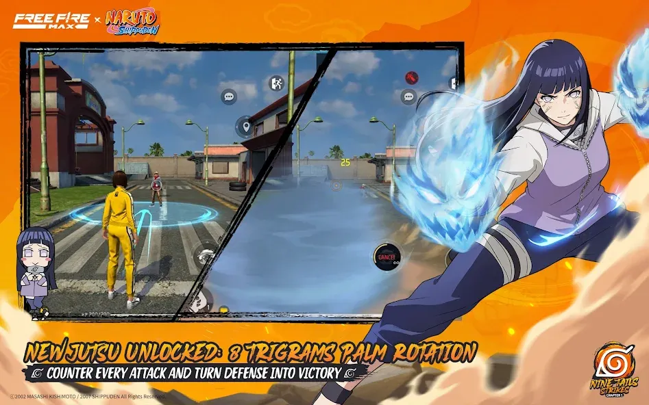 Free Fire MAX x NARUTO