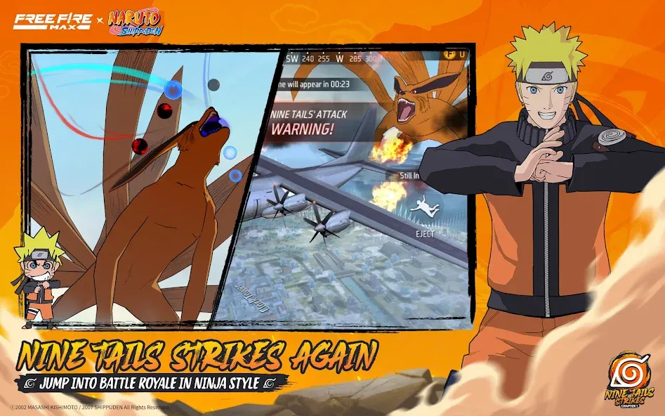 Free Fire MAX x NARUTO