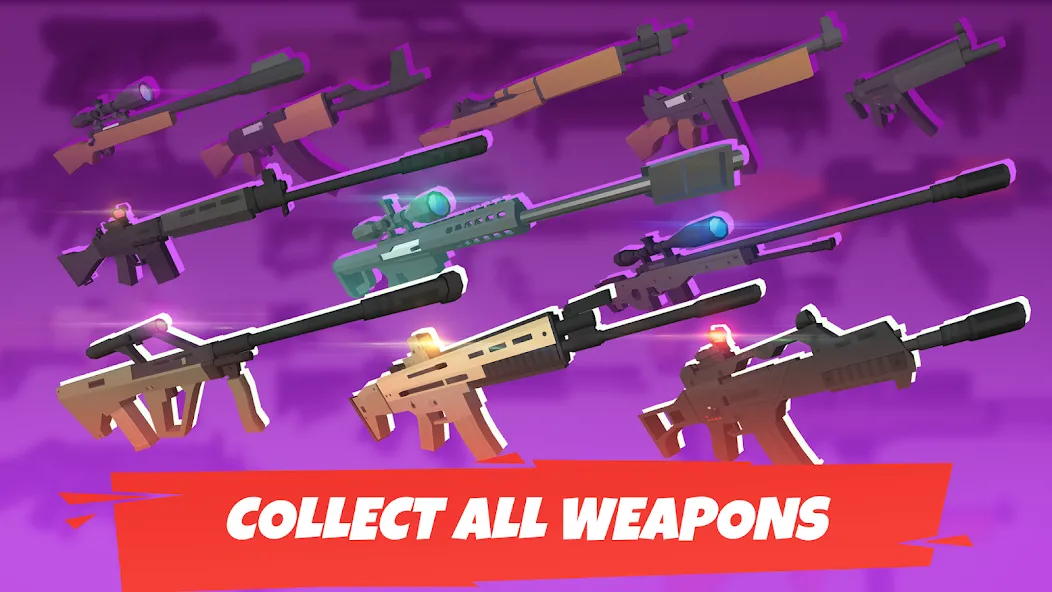 Battle Gun 3D - Pixel