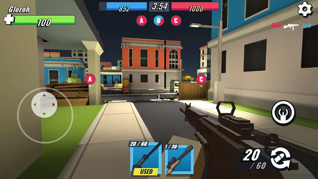 Battle Gun 3D - Pixel