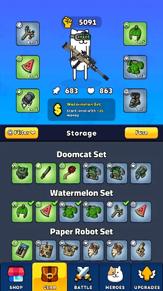 Gun Hero: Cat Survival