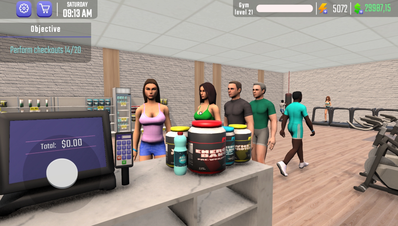 Fitness Gym Simulator Fit 3D