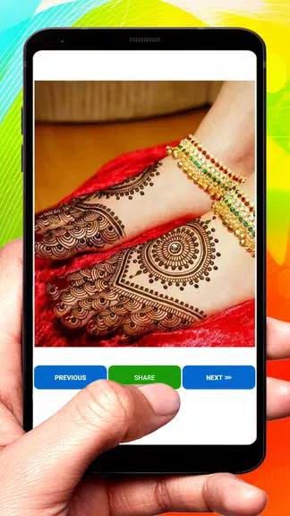 Foot Feet Leg Mehndi Designs Latest