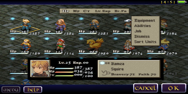 FINAL FANTASY TACTICS : WotL 2.2.0