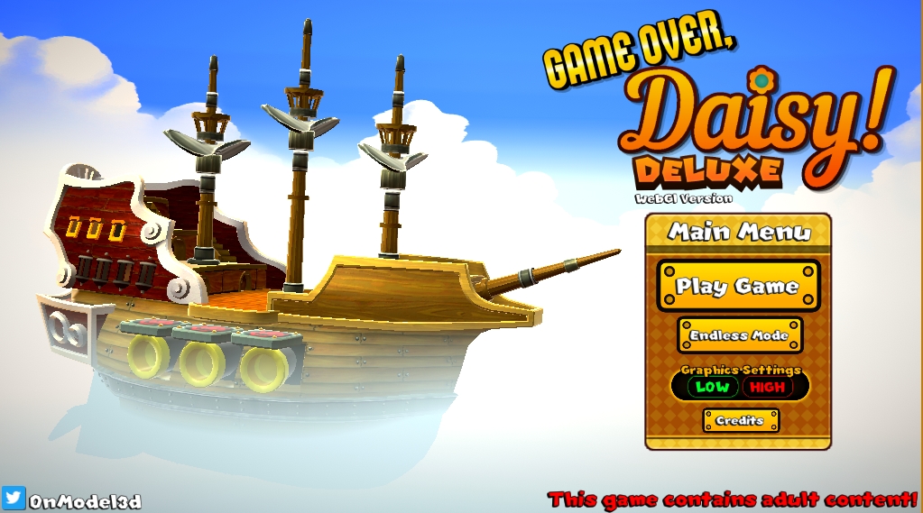 Game Over Daisy Deluxe