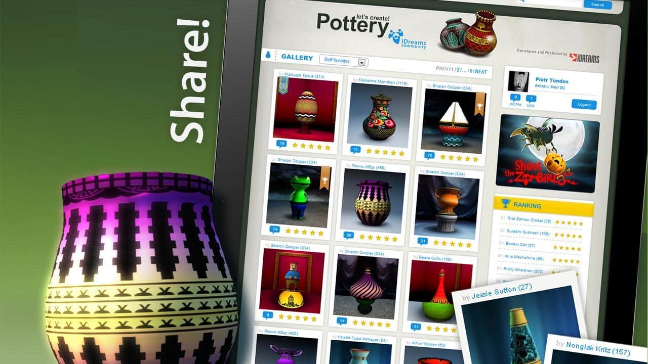 Let’s Create! Pottery