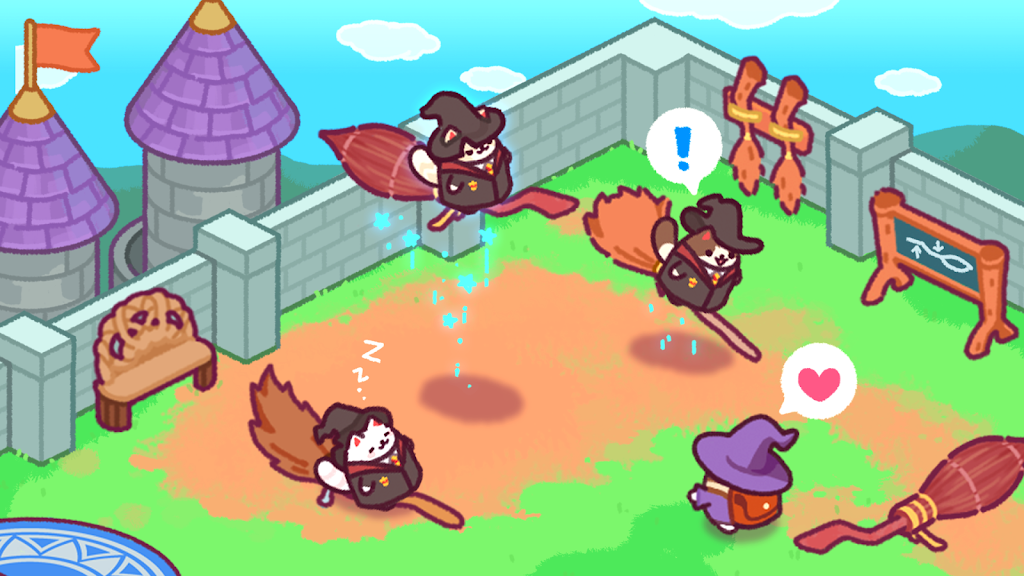 Cat Magic School : Cute Tycoon Mod