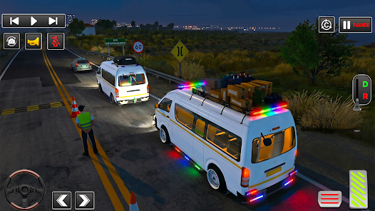City Road Van Driving TGB Game