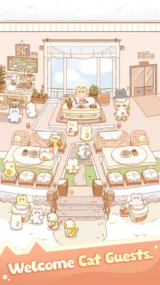 Idle Cat Hotel - Cozy Game